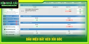 Dấu hiệu bắt kèo xỉu góc