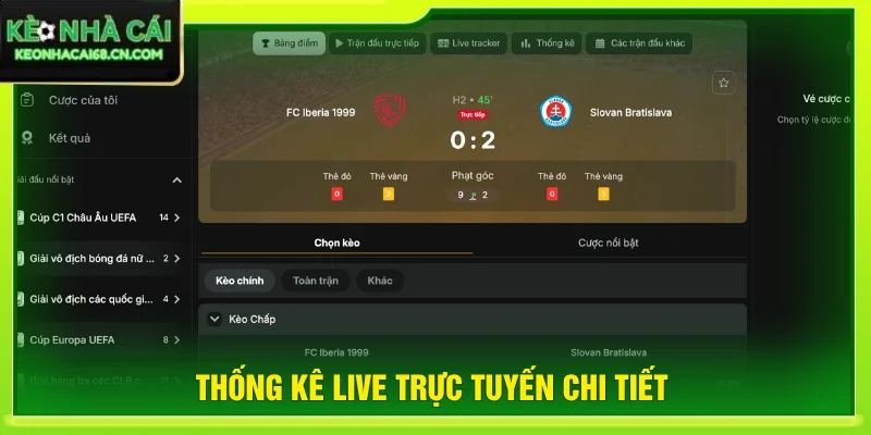 Mẹo Bắt Kèo Rung Live Hiệu Quả Với 3+ Tips Đọc Trận Hay 4 Sử dụng thống kê live để đưa ra lựa chọn hợp lý nhất